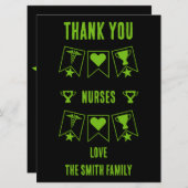 Verpleegkundig personeel Dank u (Voorkant / Achterkant)