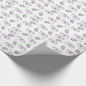 Verpleegkundig Pet en stethoscoop Cadeaupapier (Hoek)