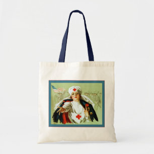  verpleegkundig Poster ~ Eerste Wereldoorlog Tote Bag