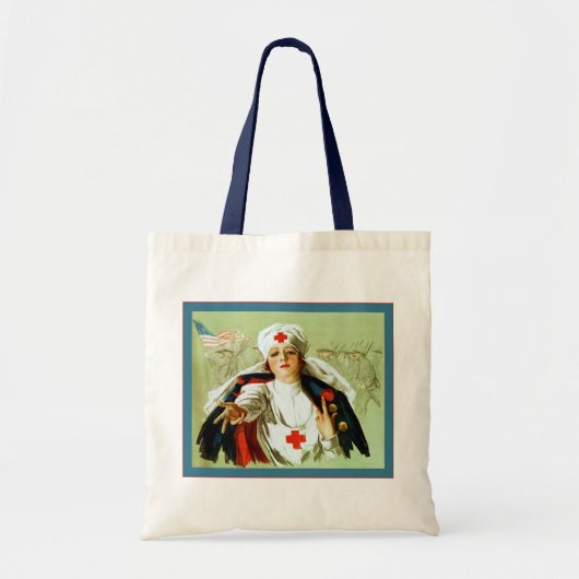 verpleegkundig Poster ~ Eerste Wereldoorlog Tote Bag (Voorkant)