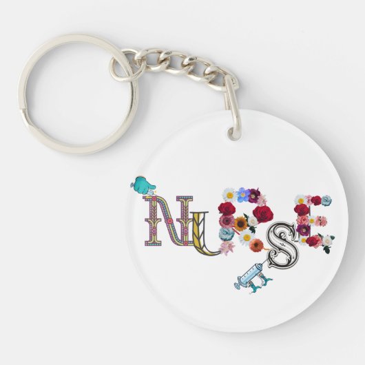 verpleegkundig Sleutelhanger (Voorkant)
