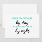 Verpleegkundig Specialist Overdag Beste Moeder Van Feestdagenkaart (Voorkant / Achterkant)