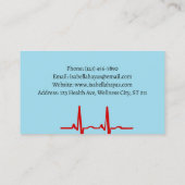 verpleegkundig Visitekaartje (Achterkant)