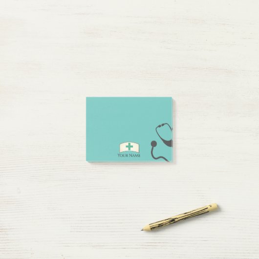 Verpleegkundige Aangepaste ticky Post-it® Notes (Op bureau)