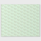 Verpleegkundige aanraking Levensbloem Cadeaupapier (Vlak)