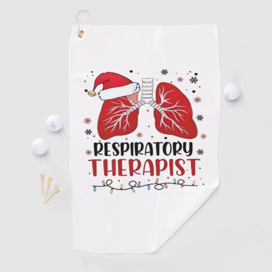 Verpleegkundige Ademhalingstherapeut Kerstmis, Lun Golfhanddoek (Insitu)