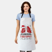 Verpleegkundige Ademhalingstherapeut Kerstmis, Lun Schort (Gedragen)