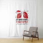 Verpleegkundige Ademhalingstherapeut Kerstmis, Lun Wandkleed (In situ)
