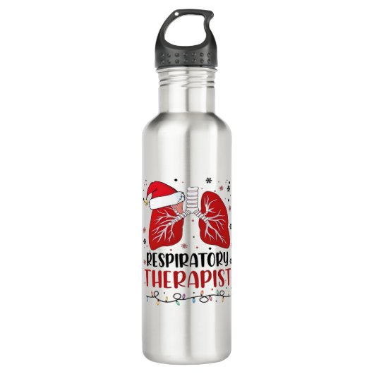 Verpleegkundige Ademhalingstherapeut Kerstmis, Lun Waterfles (Voorkant)