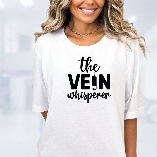 Verpleegkundige ader fluisteraar grappig t-shirt