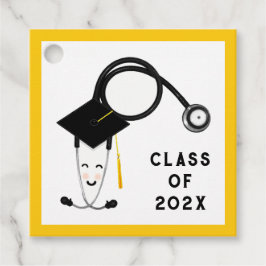 Verpleegkundige Afstudeerder Verpleegschool Bedankjes Labels