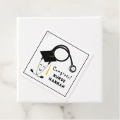 Verpleegkundige Afstudeerder Verpleegschool Bedankjes Labels (In situ)