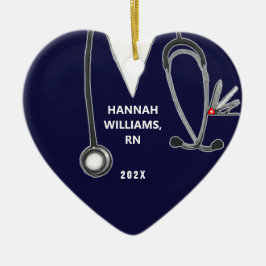 Verpleegkundige Afstuderen 2023 Foto Keramisch Ornament