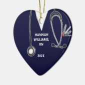 Verpleegkundige Afstuderen 2023 Foto Keramisch Ornament (Links)