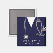 Verpleegkundige Afstuderen 2025 Magneet (Voorkant / Achterkant)