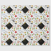 Verpleegkundige Afstuderen Cadeau Cadeaupapier (Vlak)