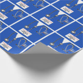 Verpleegkundige Afstuderen Cadeau Cadeaupapier (Hoek)