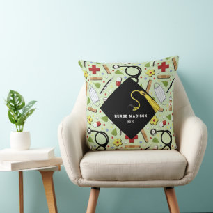 Verpleegkundige Afstuderen Cadeau Kussen