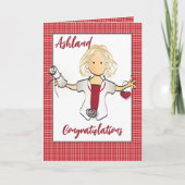 Verpleegkundige Afstuderen Gefeliciteerd Vrouw Car Kaart (Voorkant)