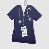 Verpleegkundige Afstuderen Keepsake 2025 Ornament (voorkant)
