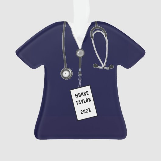 Verpleegkundige Afstuderen Keepsake 2025 Ornament (voorkant)