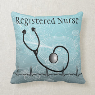 Verpleegkundige Afstuderen Pillow "Registered Nurs Kussen