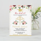 Verpleegkundige Afstuderen Uitnodiging (Staand voorkant)