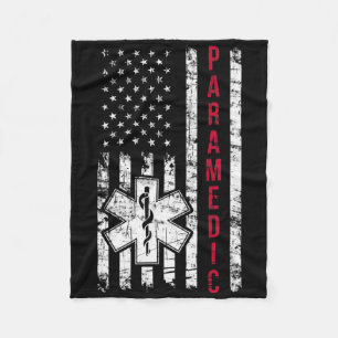 Verpleegkundige Amerikaanse Vlag Onafhankelijkheid Fleece Deken
