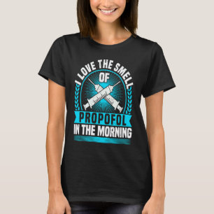 Verpleegkundige Anesthesie Ik Hou Van De Geur Van T-shirt