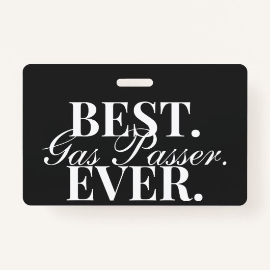 Verpleegkundige Anesthesist Beste Gas Passer Ever  Badge (Voorkant)