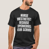 Verpleegkundige anesthesist t-shirt (Voorkant)