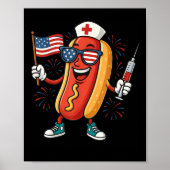 Verpleegkundige Anesthetisten 4 juli Grappig Ameri Poster (Voorkant)