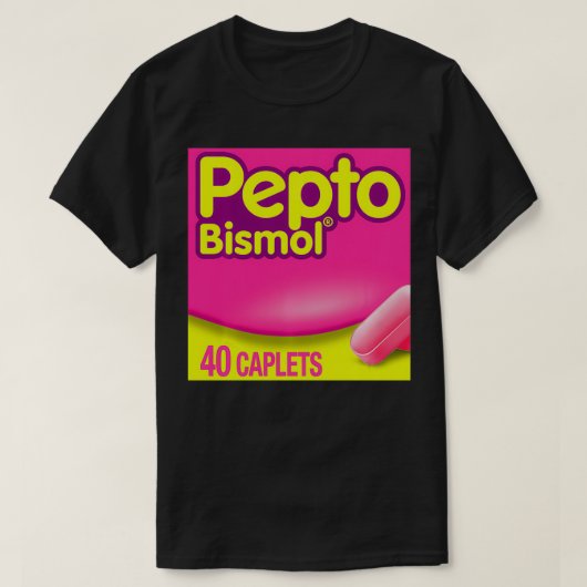 Verpleegkundige Apotheek Halloween Kostuum Pepto B T-shirt (Design voorkant)