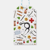 Verpleegkundige appreciatie Bedankt Cadeaulabel (Achterkant)