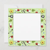 Verpleegkundige appreciatie Bedankt Kaart (Achterkant)