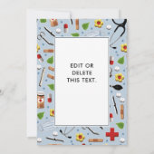 Verpleegkundige appreciatie Hartelijk dank Bedankkaart (Achterkant)