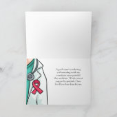 Verpleegkundige appreciatie persoonlijke bedankt k kaart (Binnen)