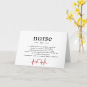 Verpleegkundige appreciatie persoonlijke bedankt k kaart (Gele Bloem)