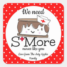 Verpleegkundige appreciatie week sticker