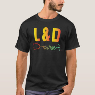 Verpleegkundige Arbeid En Bevalling L&dSchattige V T-shirt