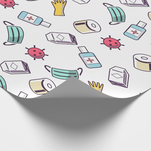 verpleegkundige arts cadeaupapier (Hoek)