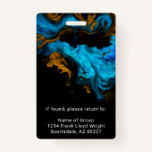 Verpleegkundige Arts Healthcare Aide Medical Stude Badge (Achterkant)