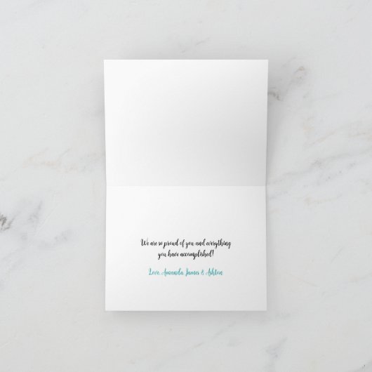 Verpleegkundige arts Medisch Afstuderen Gefelicite Kaart (Binnen)