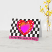 Verpleegkundige assistent bedankt kaart (Gele Bloem)