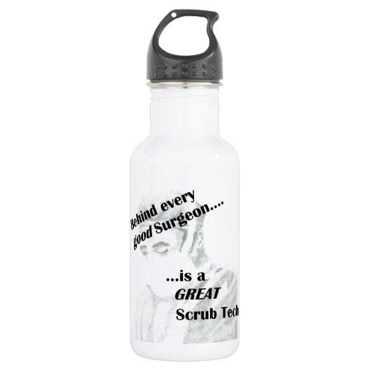 Verpleegkundige assistent waterfles (Voorkant)