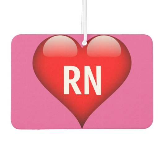 Verpleegkundige auto luchtverfrisser (Voorkant)