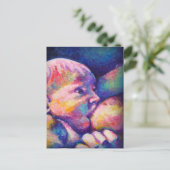 Verpleegkundige Baby Briefkaart (Staand voorkant)