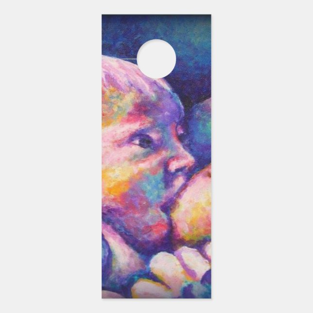 Verpleegkundige Baby Deurhanger (Voorkant)