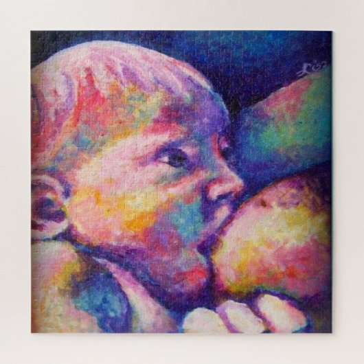 Verpleegkundige Baby Legpuzzel (Verticaal)