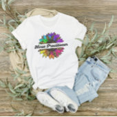 Verpleegkundige Beroep Rainbow Zonnebloem T-shirt